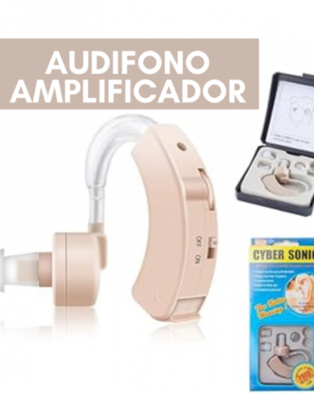 AUDIFONO AMPLIFICADOR PARA LA SORDERA - Image 1